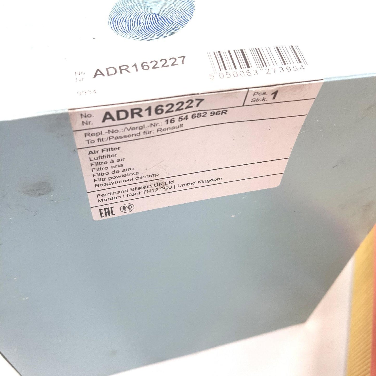 Blue Print Luftfilter Autoteile ADR162227 Ersatzteil für optimale Motorleistung