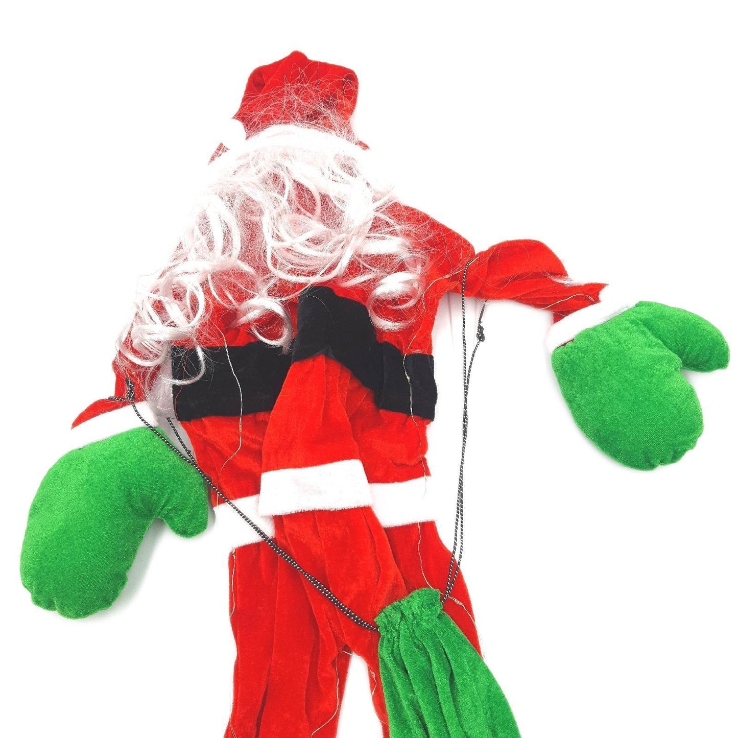 MULEVIP Kletter Weihnachtsmann heit Figur Garten Festlichkeiten deco