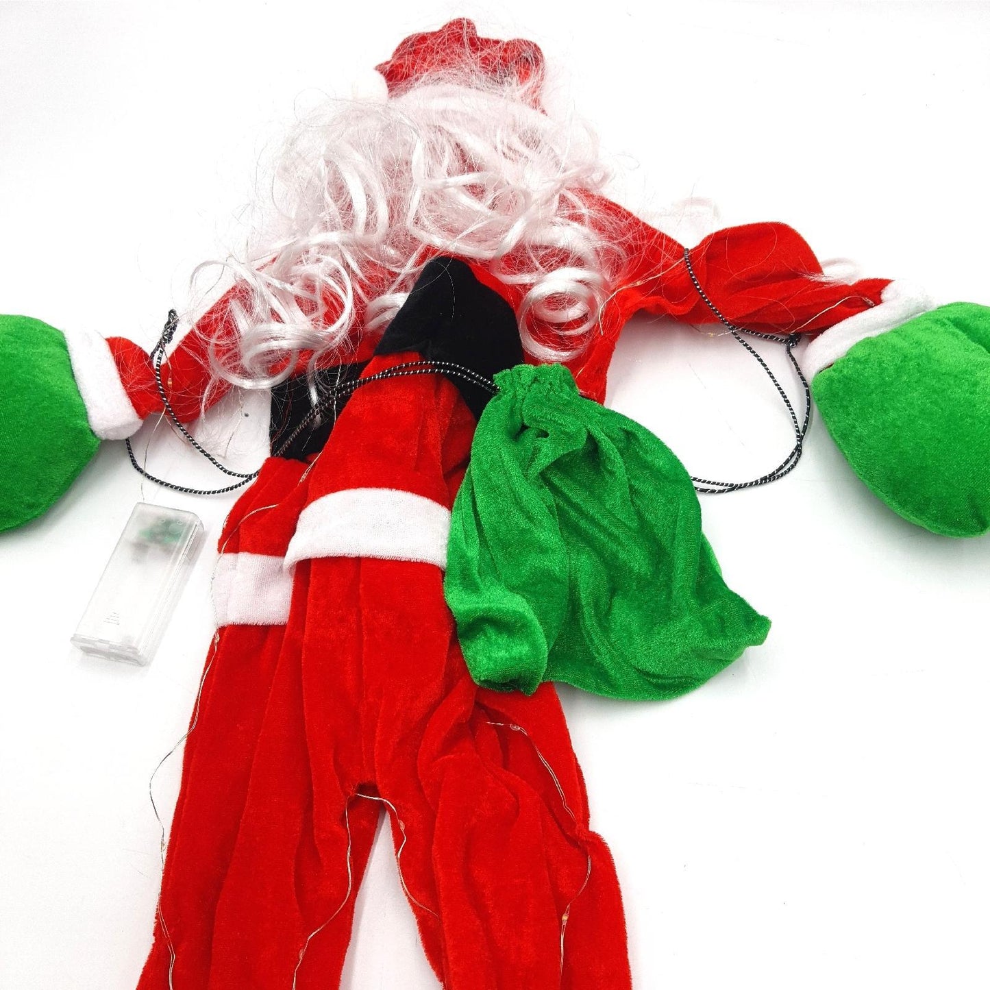 MULEVIP Kletter Weihnachtsmann heit Figur Garten Festlichkeiten deco
