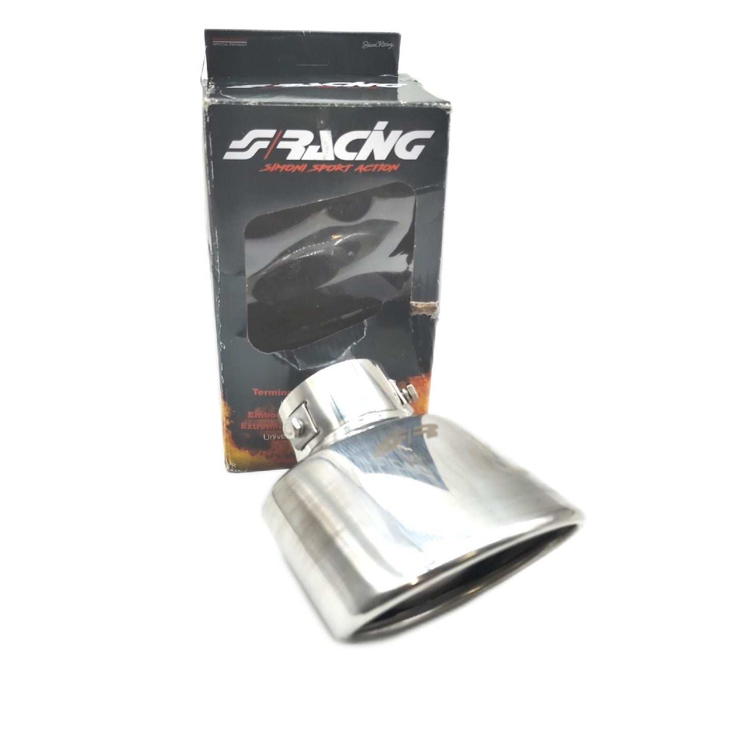 Simoni Racing TRX/40 Oval gekippt Endrohr