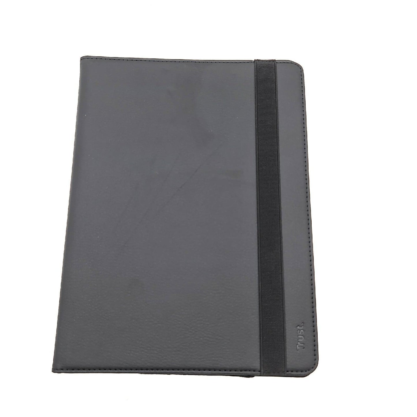 Trust Mobile Primo Universal Hülle aus Recyclingmaterial für 10 Zoll-Tablets, Tasche Wird aus 6,5 Recycelten PET-Flaschen Hergestellt, Abdeckung Schutzhülle Case mit Ständer - Schwarz