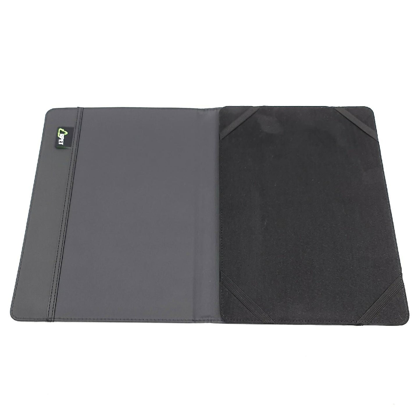 Trust Mobile Primo Universal Hülle aus Recyclingmaterial für 10 Zoll-Tablets, Tasche Wird aus 6,5 Recycelten PET-Flaschen Hergestellt, Abdeckung Schutzhülle Case mit Ständer - Schwarz