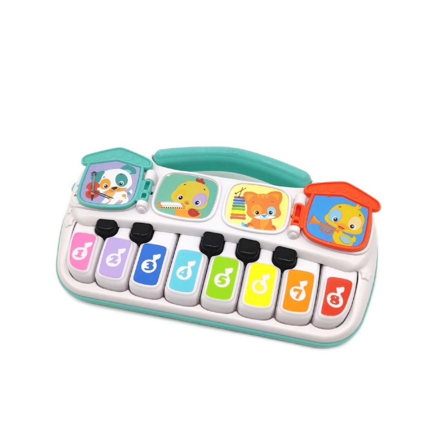 Clementoni Baby Spielzeug Musikinstrument Tier Piano Klangspaß für Kleinkinder