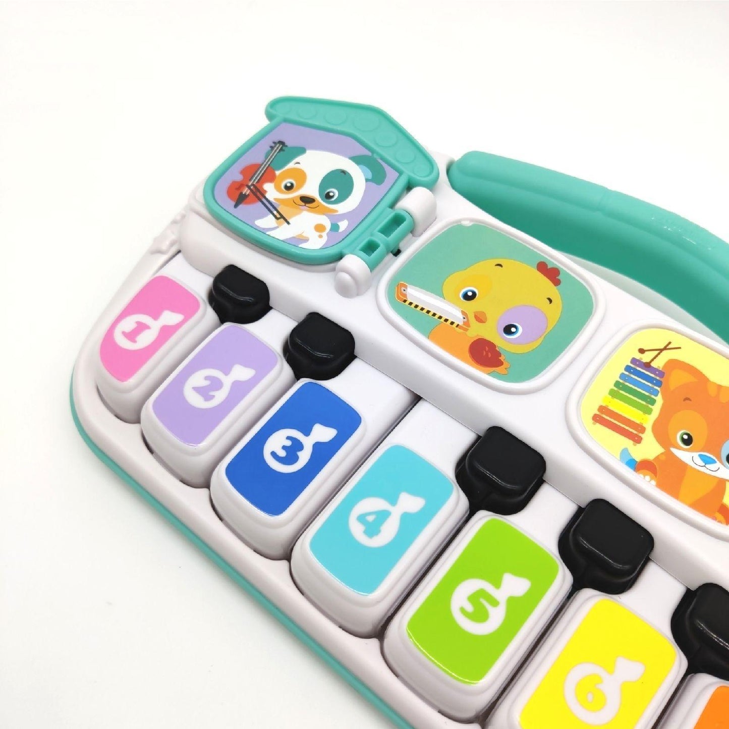 Clementoni Baby Spielzeug Musikinstrument Tier Piano Klangspaß für Kleinkinder