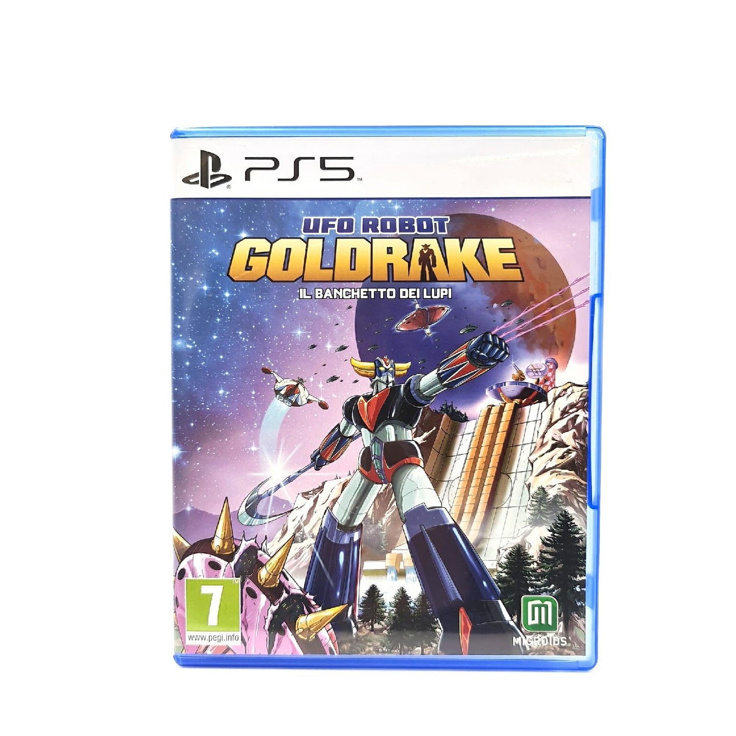 Microids Playstation Spiel Action Abenteuer Ufo Roboter Goldrake Klassiker Gameplay Spannung