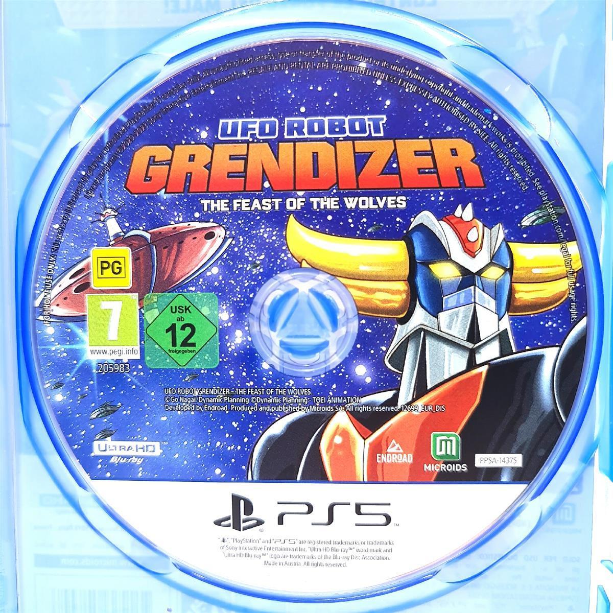 Microids Playstation Spiel Action Abenteuer Ufo Roboter Goldrake Klassiker Gameplay Spannung