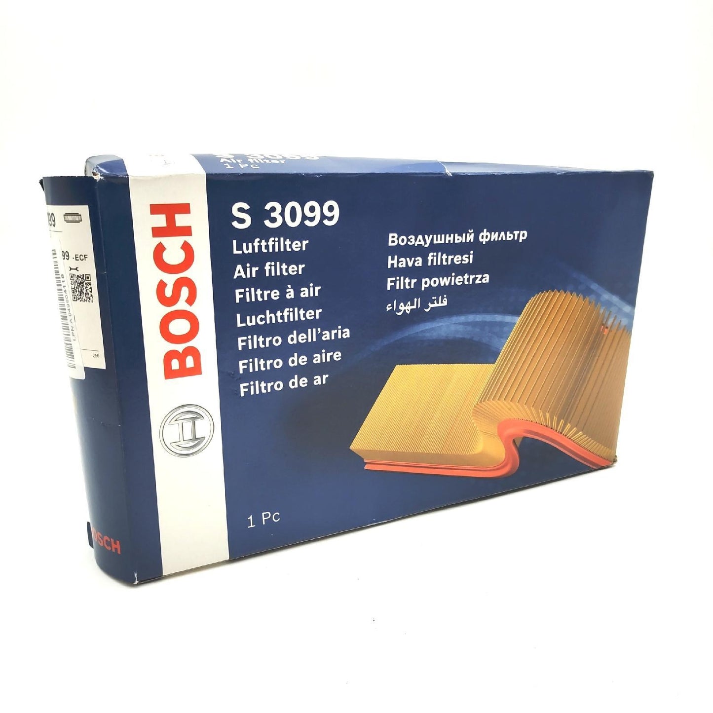 Bosch Luftfilter Auto Zubehör S3099 Effizient Saubere Luft Hohe Reißfest