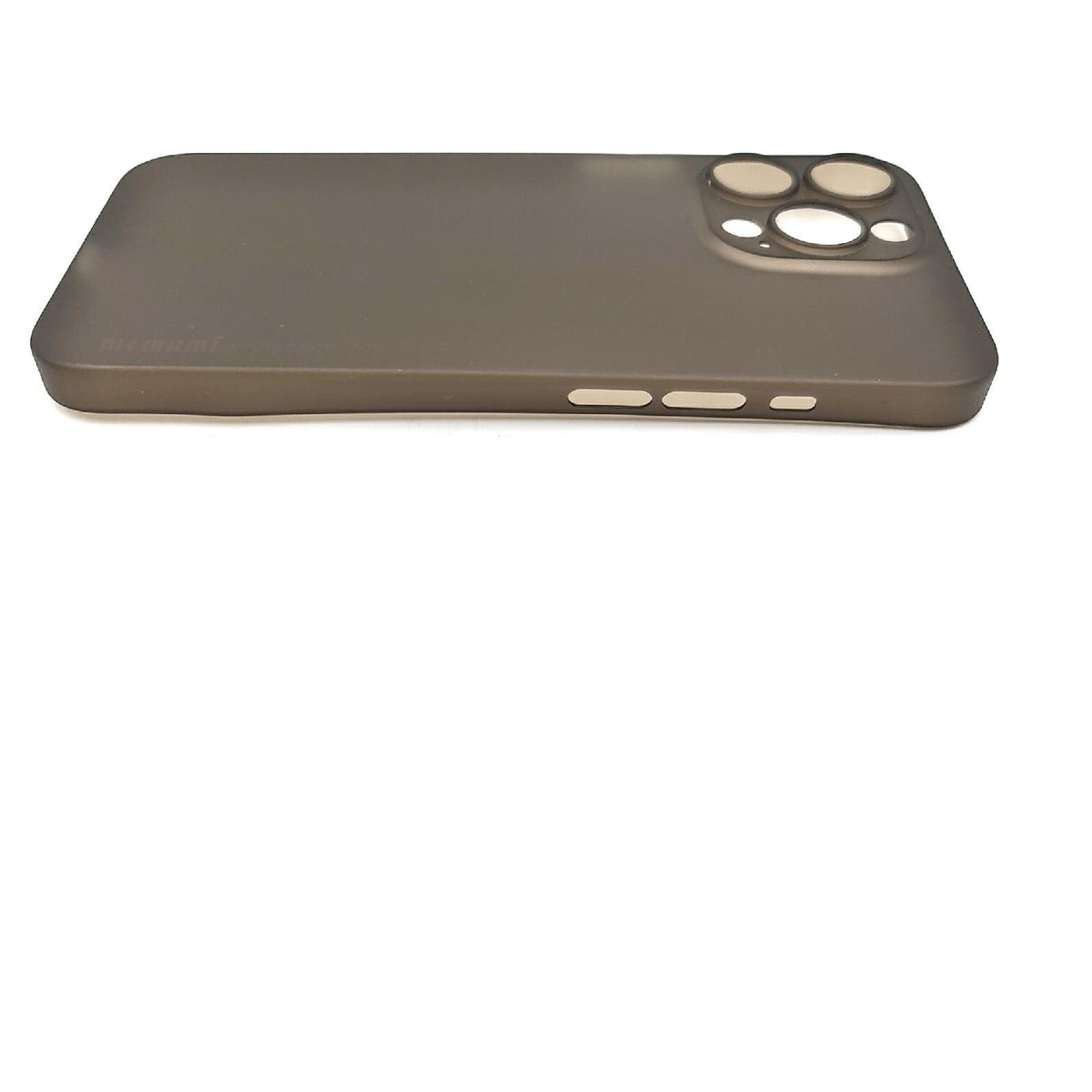 memumi Schutzhülle Handyhüllen iPhone 13 PRO Matt Finish Slim Fit Schwarz Luxus