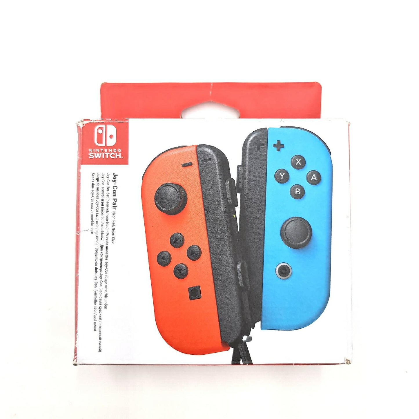 Nintendo Switch Joy-Con Controller Paar – Neon Red (L) & Neon Blue (R)