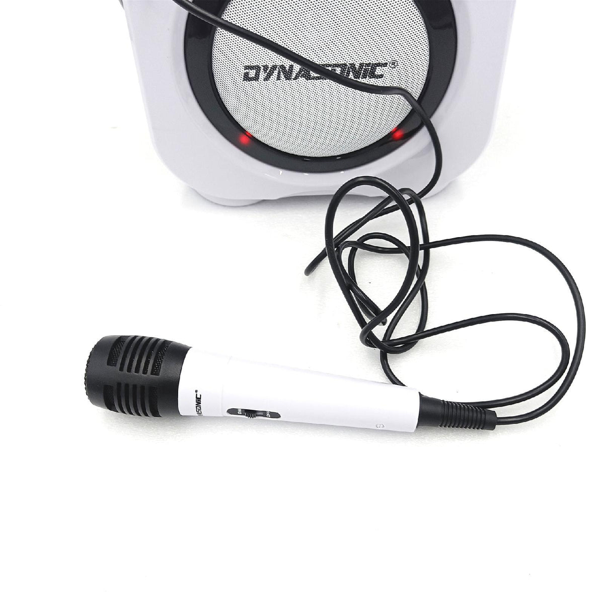 Dynasonisich Kabelloser Bluetooth Lautsprecher Led Karaokemaschine Mikrofon Defekt