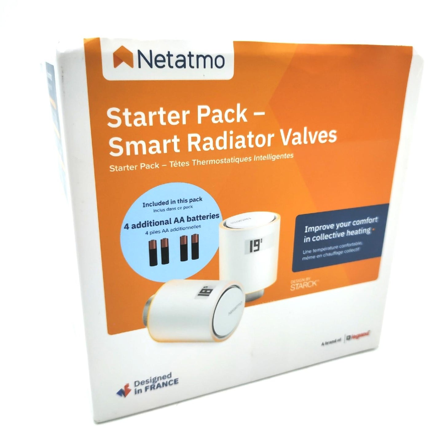 Netatmo Thermostatkopf Heizungssteuerung StarterPack Smart Home WiFi Steuerung Temperaturregel