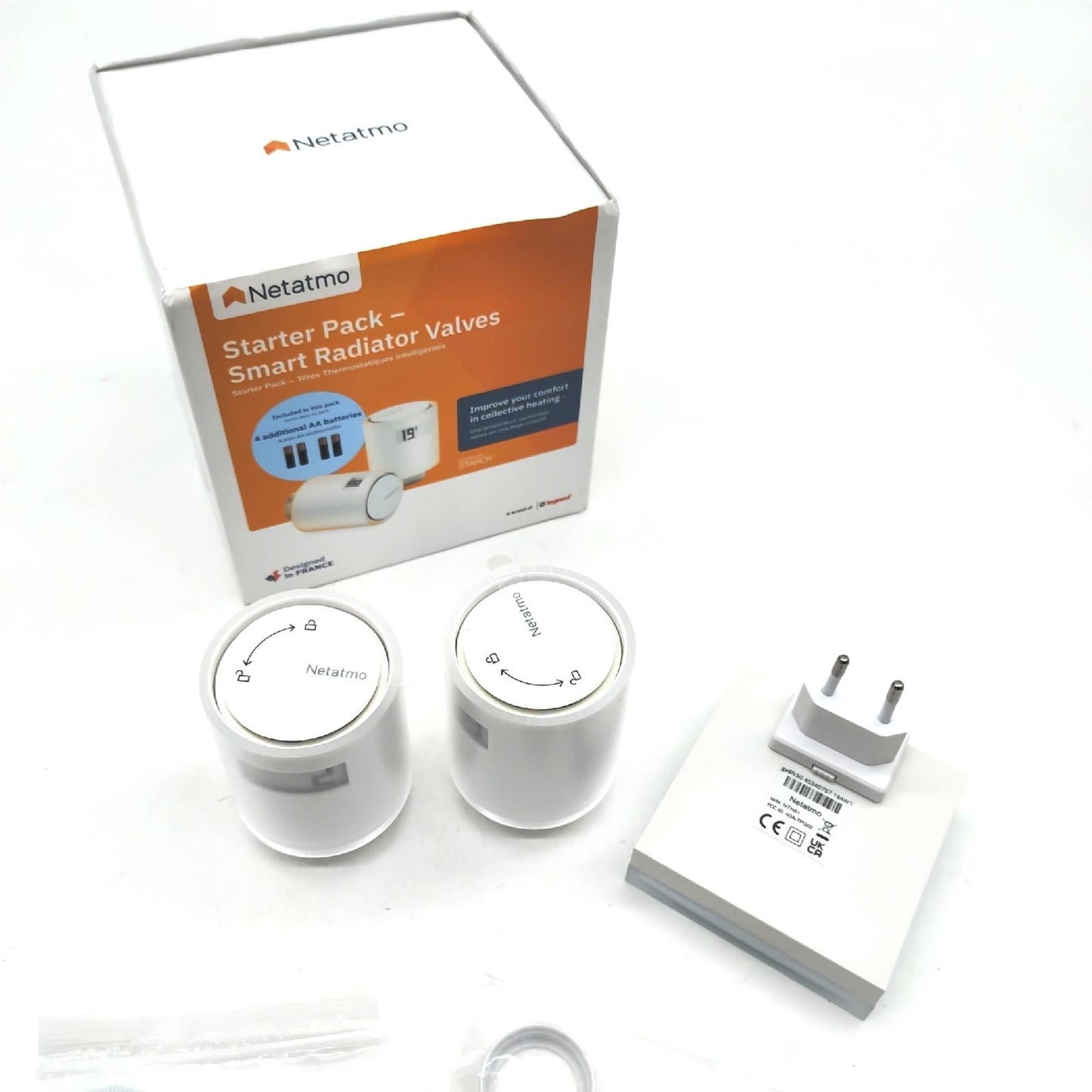 Netatmo Thermostatkopf Heizungssteuerung StarterPack Smart Home WiFi Steuerung Temperaturregel