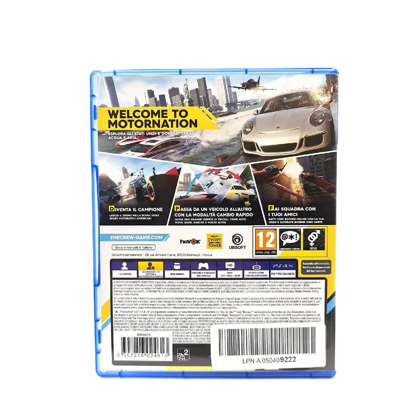 Ubisoft Spiel Unterhaltung The Crew 2 Rennen Action Open World Gameplay Spannung Abenteuer
