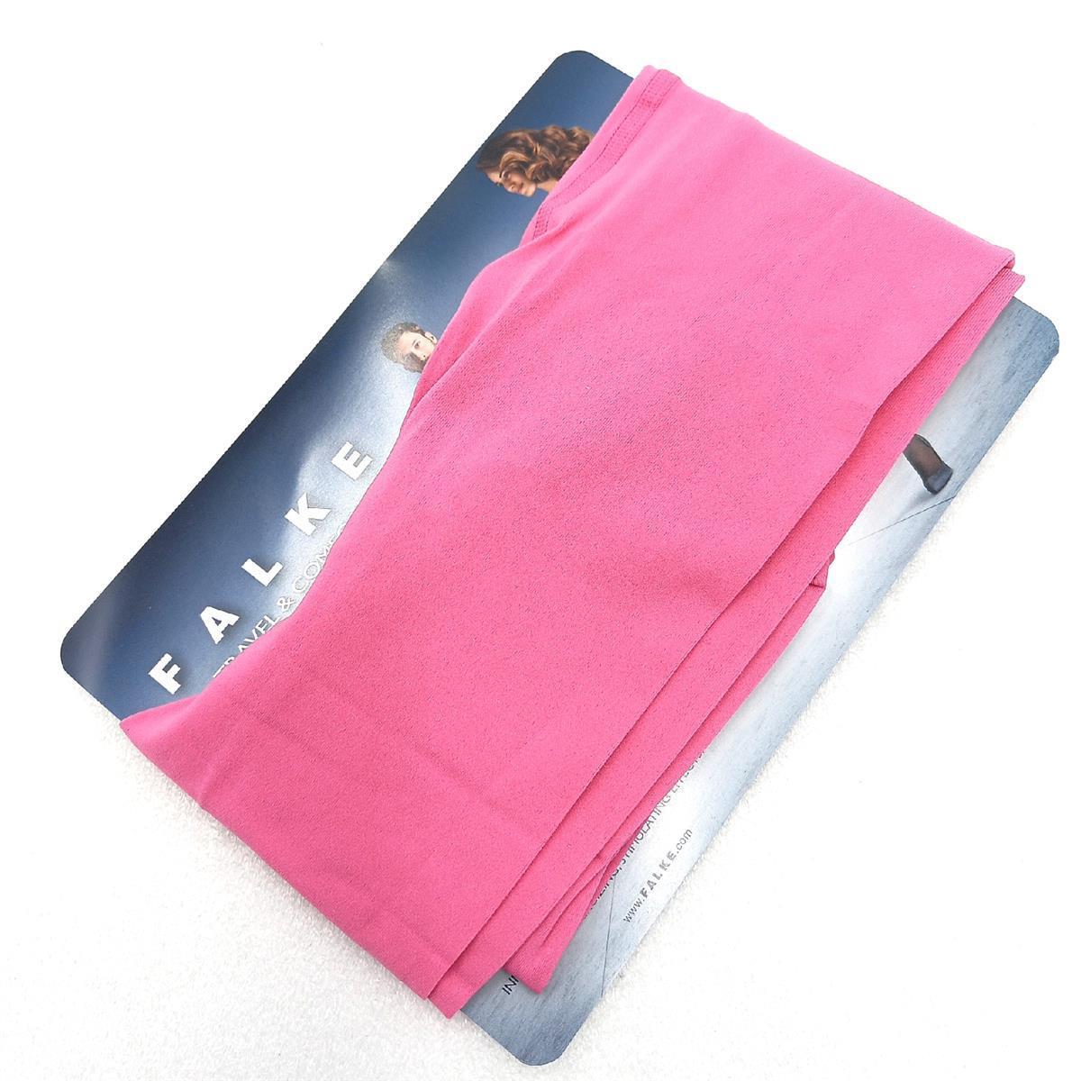 FALKE Damen Pure Matt 50 DEN Strumpfhose halb blickdicht matt reißfest druckfreier Komfortbund Feinstrumpfhose verstärkte Fußspitze feiner Naht feines weiches WE CARE Material 1 Stück  Rosa Pink 8462  S