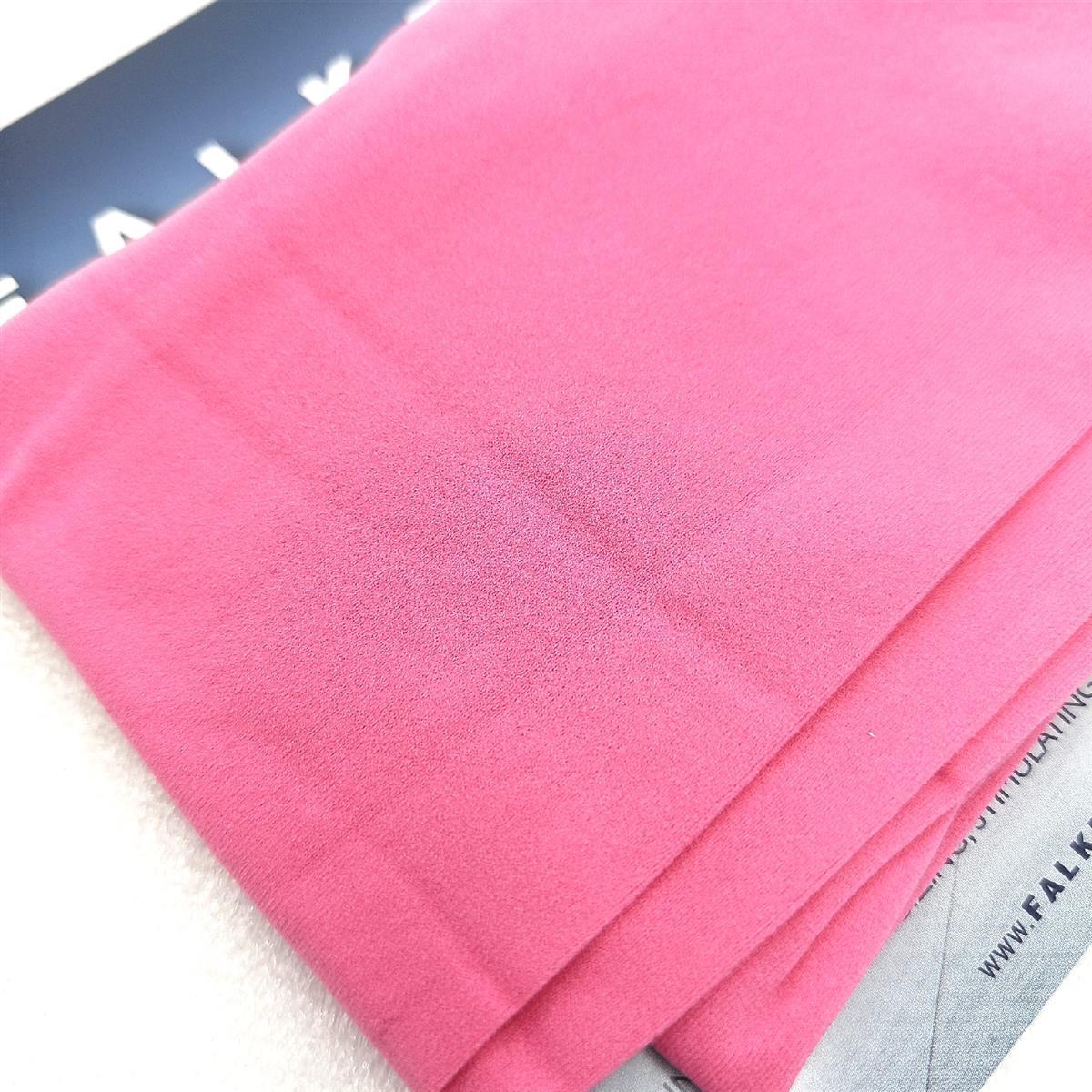 FALKE Damen Pure Matt 50 DEN Strumpfhose halb blickdicht matt reißfest druckfreier Komfortbund Feinstrumpfhose verstärkte Fußspitze feiner Naht feines weiches WE CARE Material 1 Stück  Rosa Pink 8462  S