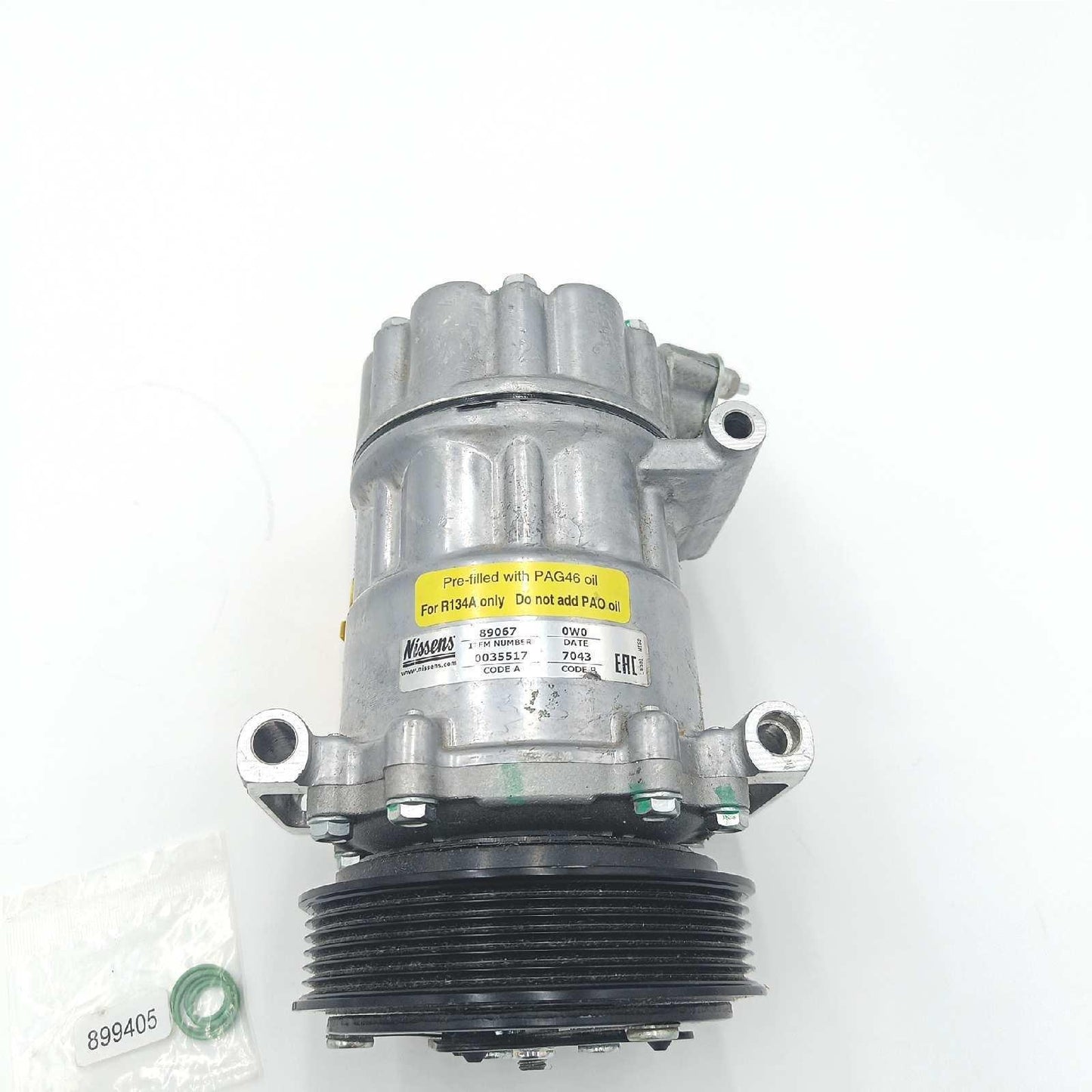 NISSENS 89067 Kompressor Klimaanlage Lieferumfang Siehe Bilder