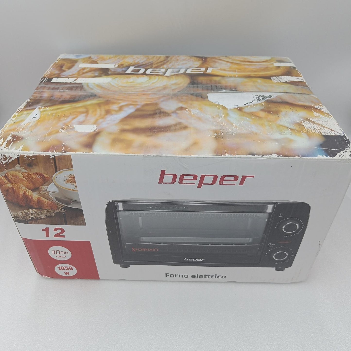 Beper Elektroherd 12L Quarz-Heizelemente Temperatur 90.882