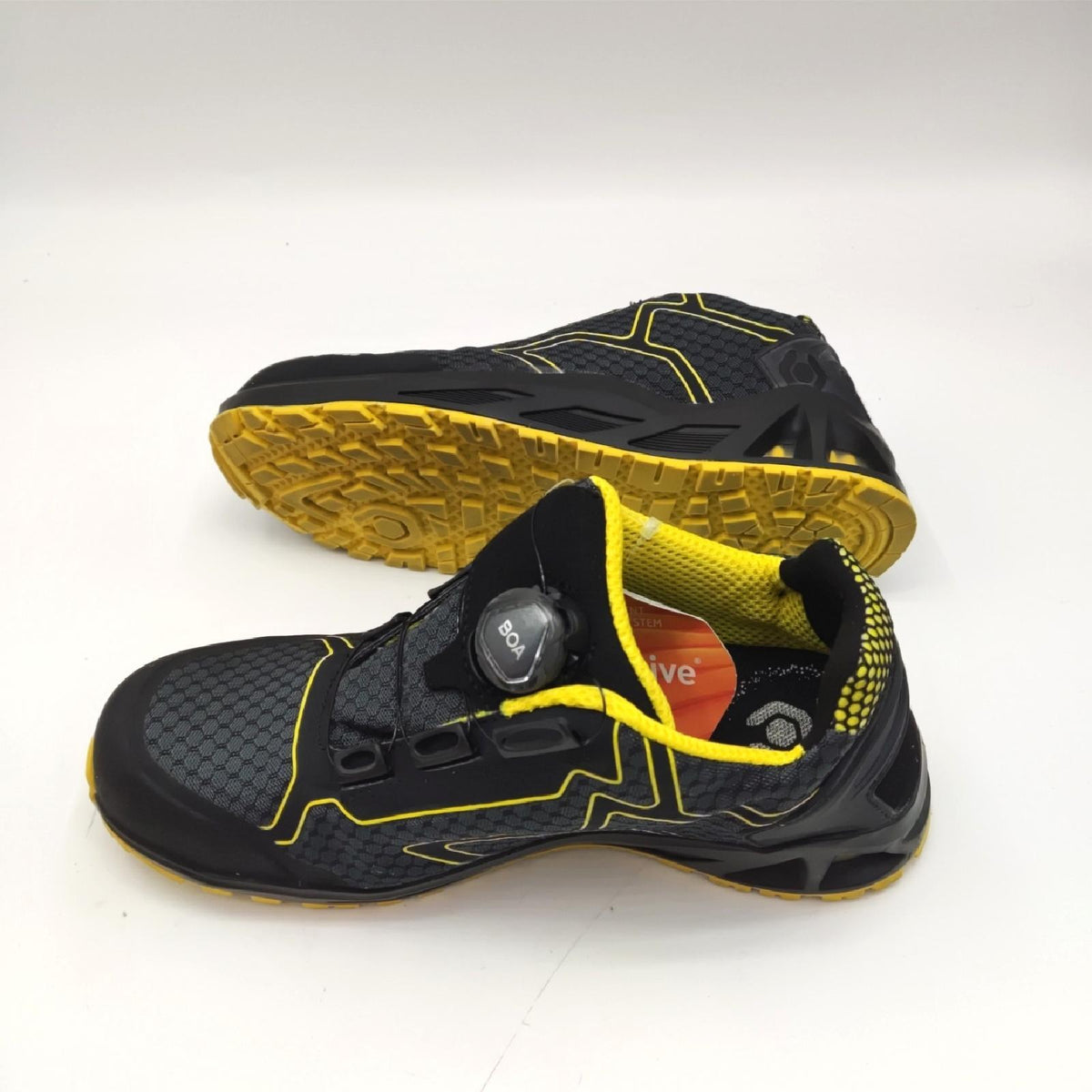 BASE Protection Damen K-rush sicherheitsschuhe  Schwarz Gelb  40 EU