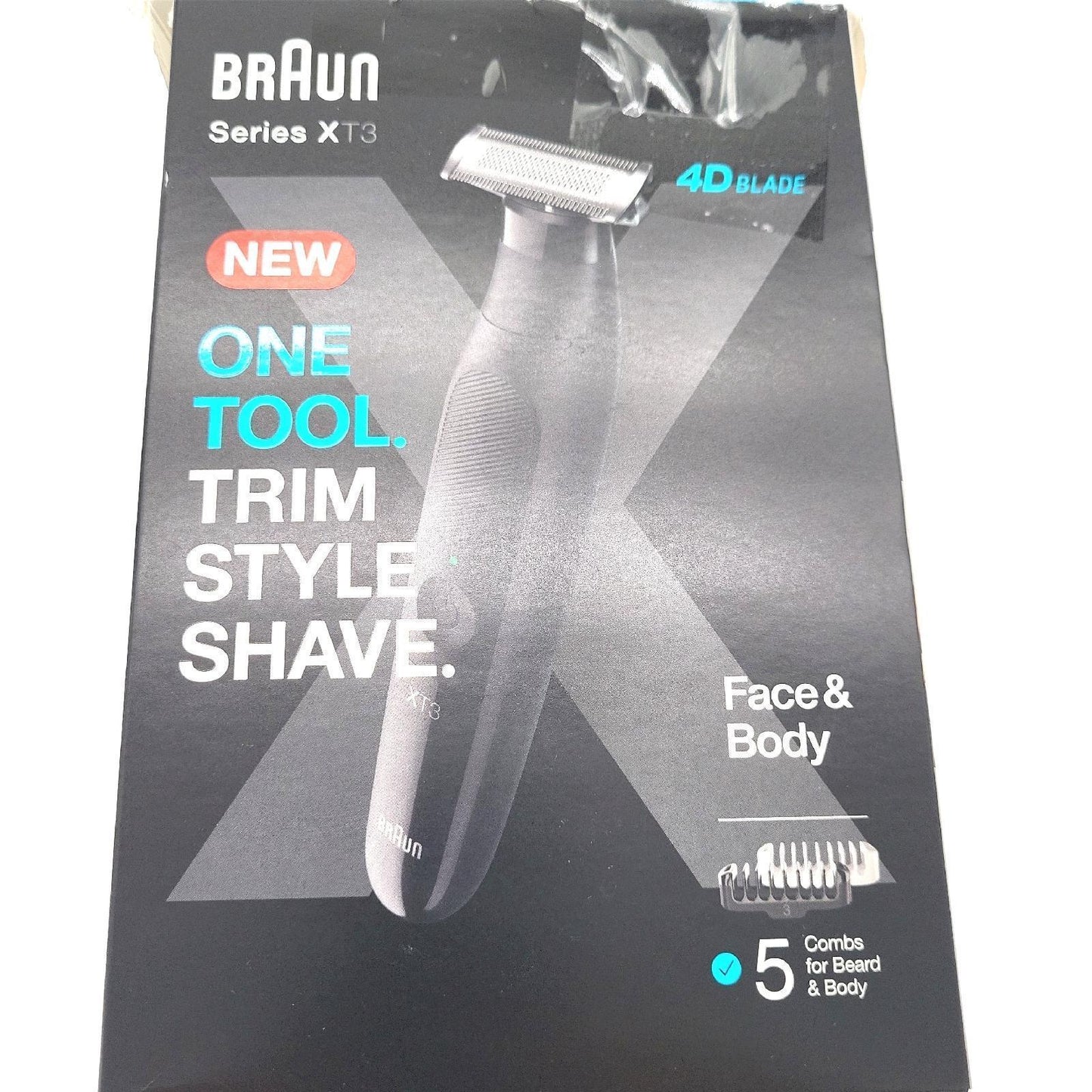 Braun Barttrimmer Rasierer Herren Series X Bodygroomer Pflege Bartpflege und Styling
