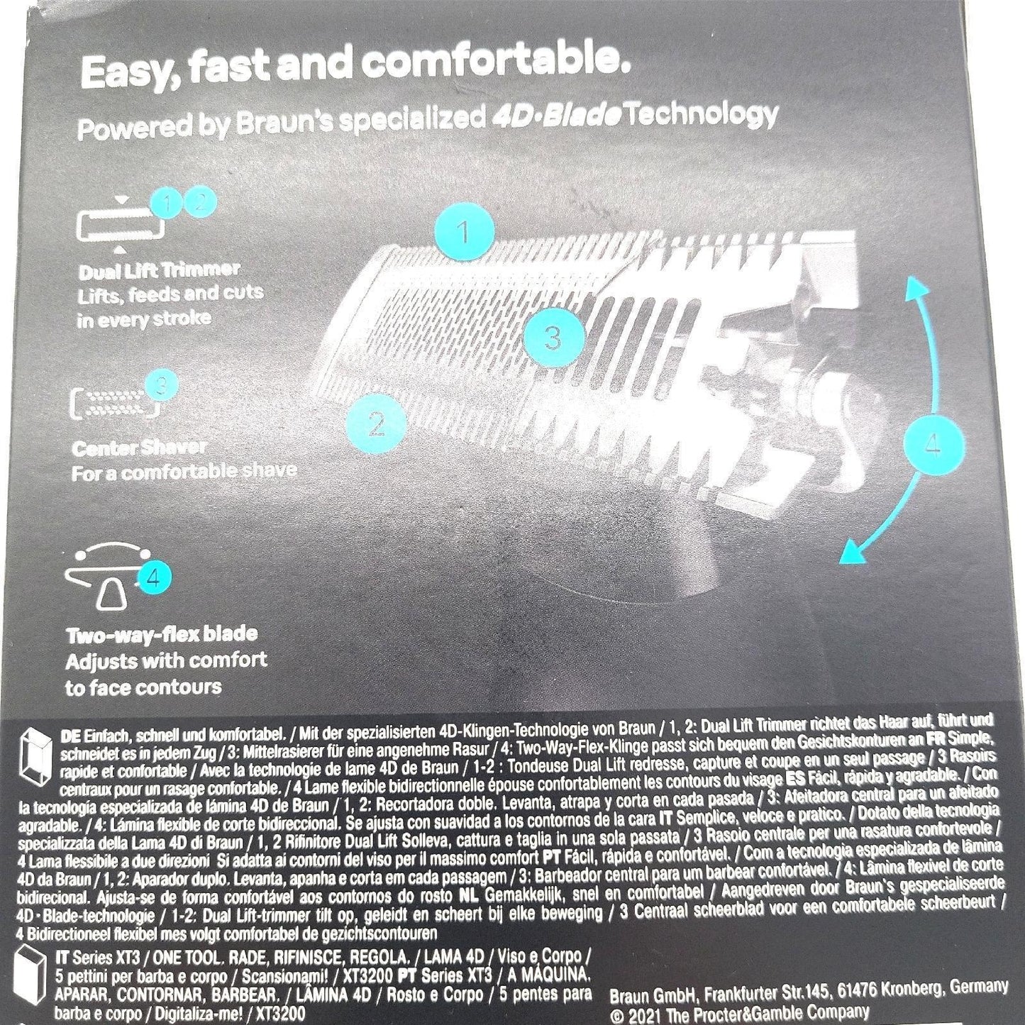 Braun Barttrimmer Rasierer Herren Series X Bodygroomer Pflege Bartpflege und Styling