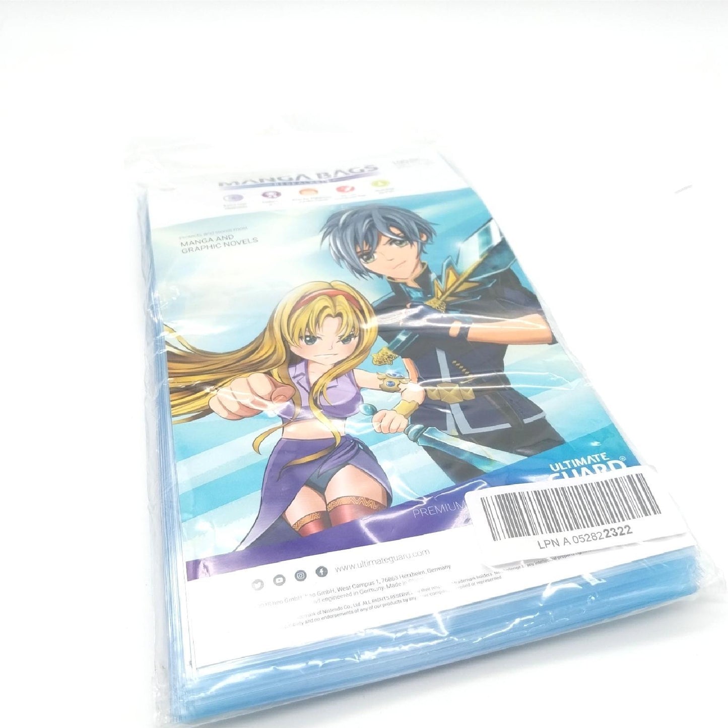 Ultimate Guard UGD020011 - Comic Bags Manga Size (100)