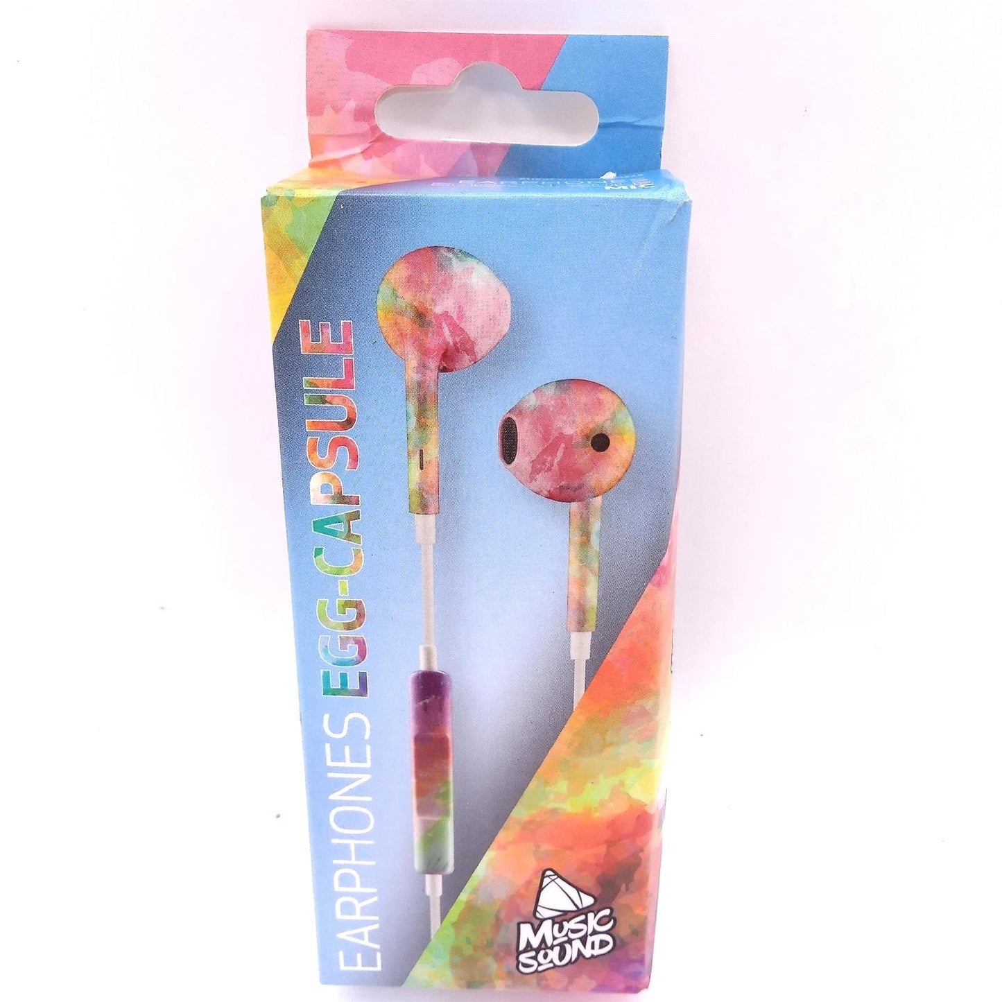 FantasyCapsule Kopfhörer Musik Zubehör Regenbogen Design Kabel Sound Kapselkopfhörer Trend