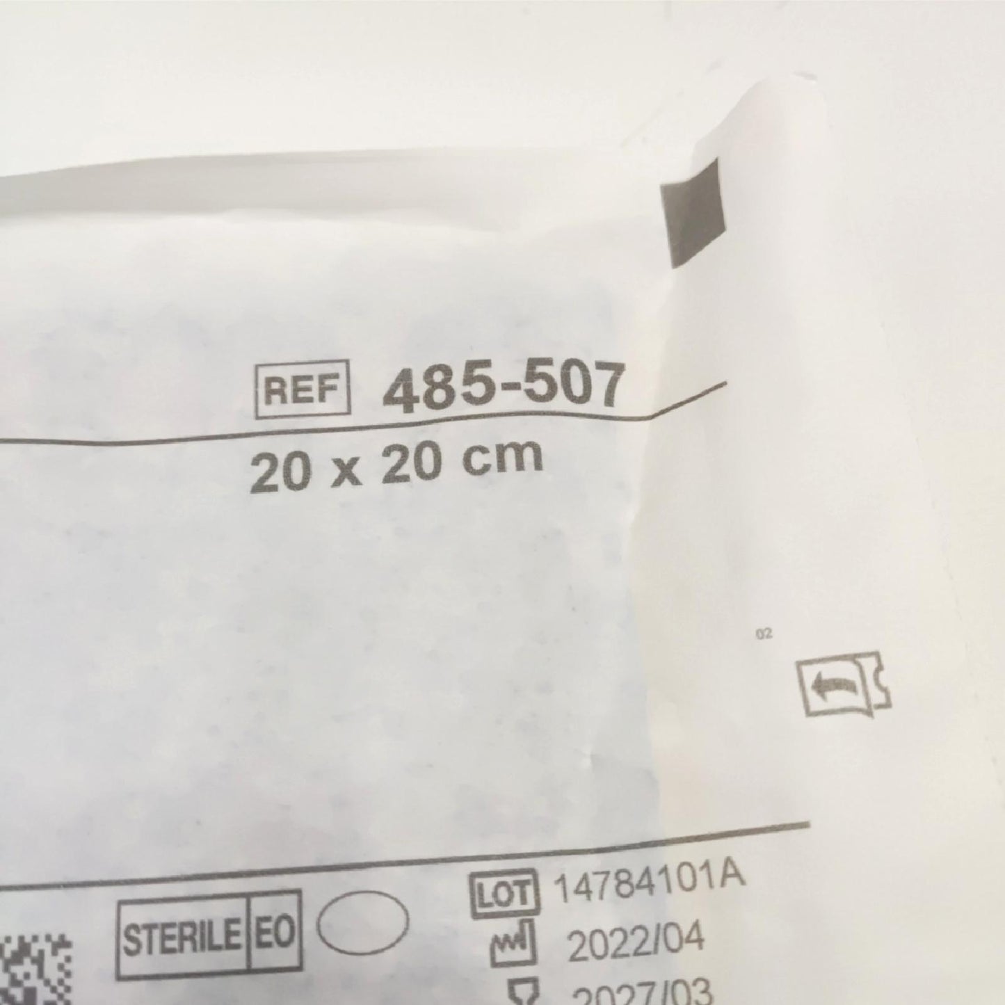 Bastos Viegas 59405 Saugkompressen, 20 x 40 cm, steril, Packung mit 25 Stück