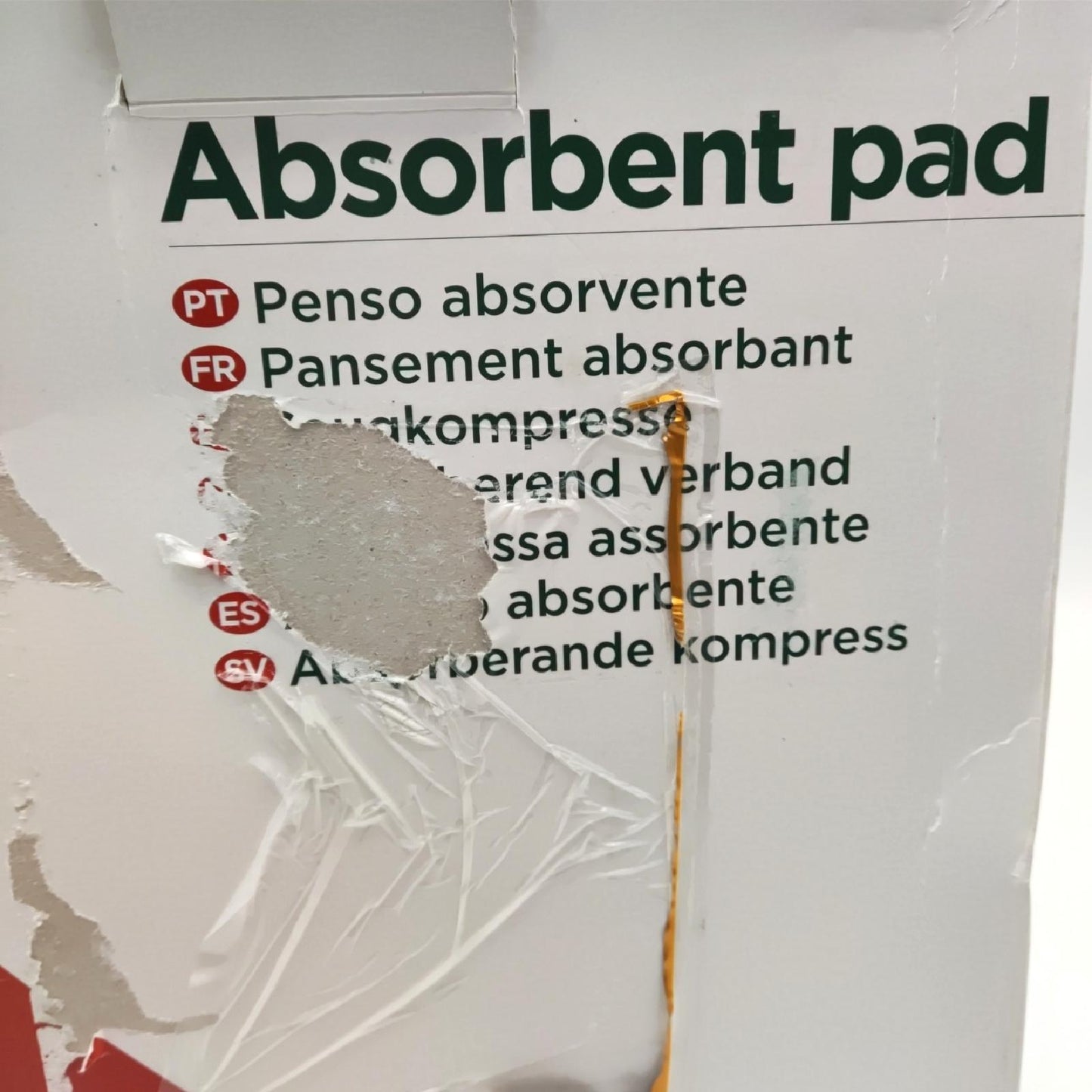 Bastos Viegas 59405 Saugkompressen, 20 x 40 cm, steril, Packung mit 25 Stück