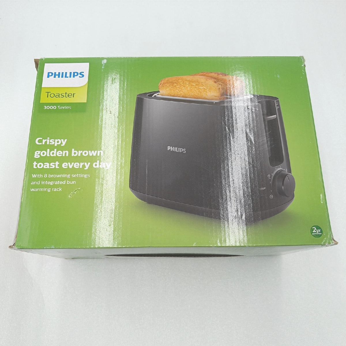 Philips Toaster Küchengeräte HD258190 Brötchenaufsatz 8 Brä