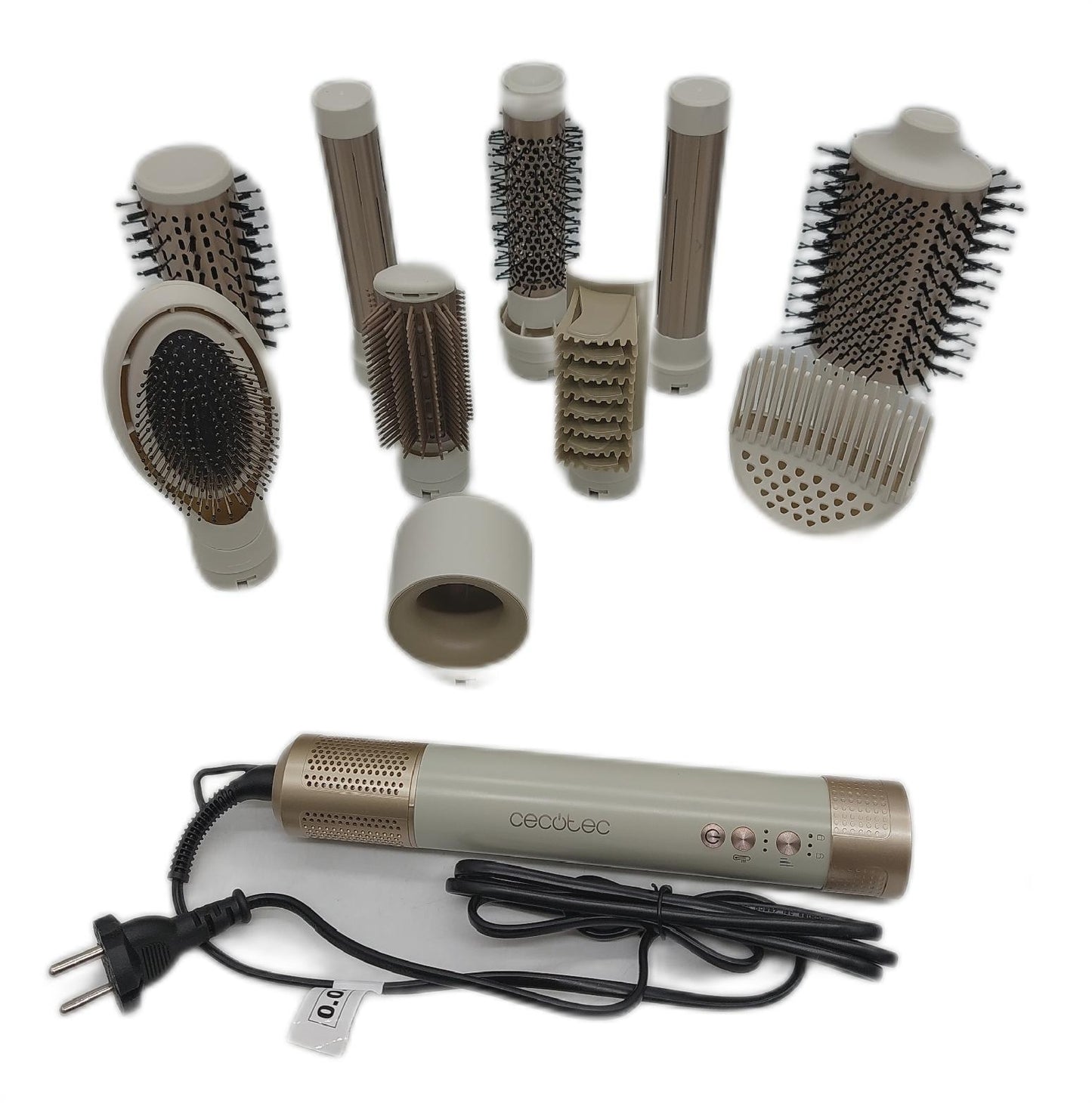 Cecotec Heissluftbuerste Haartrockner Styler Warmluftb