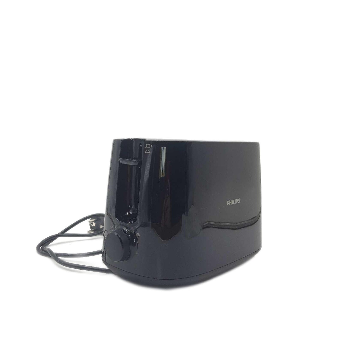 Philips Toaster Brötchenaufsatz 8 Bräunungsstufen schwarz praktisch Frühstückskönig