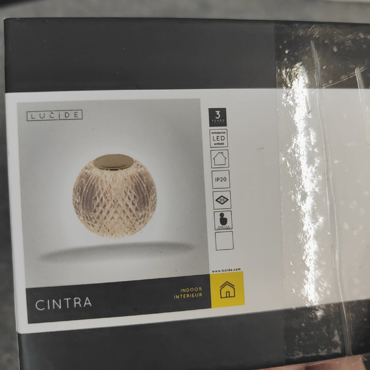Lucide CINTRA wiederaufladbare Tischlampe Akku LED 11 cm geht nicht an
