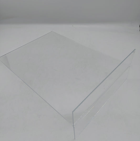 PLEXIGLAS Werbeaufsteller Tischaufsteller Hochformat DIN A3 Displayschutz elegant langleb