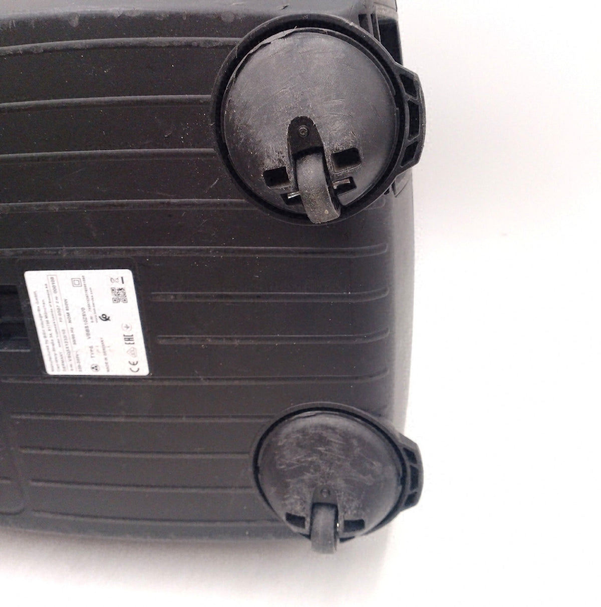 Siemens Staubsauger Beutel Q50 Extreme silencePower VSQ5X1232 mit Gebrauchsspuren Verschmutzungen