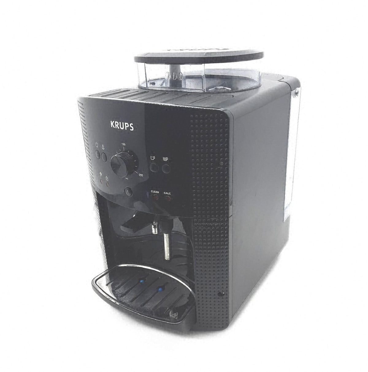 Krups Automatic Espresso Machine YY8125FD Beans Kaffeemühle mit Handdruck (15 Ba