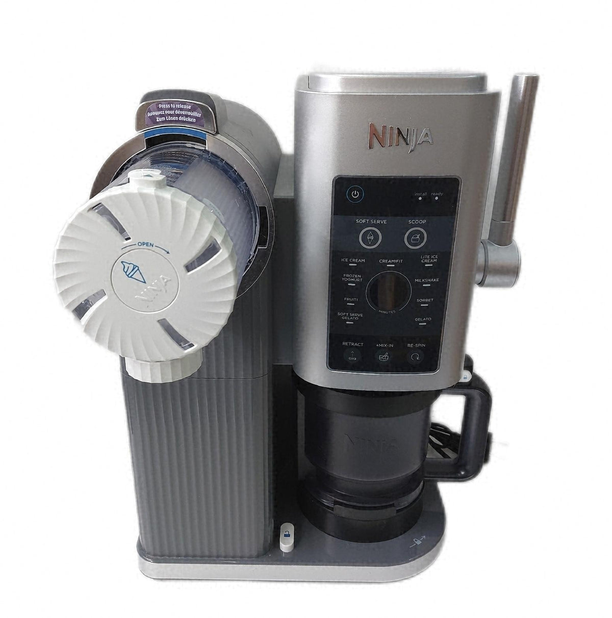 Ninja CREAMi Scoop Swirl Eismaschine 2 Behälter 13 Funktionen