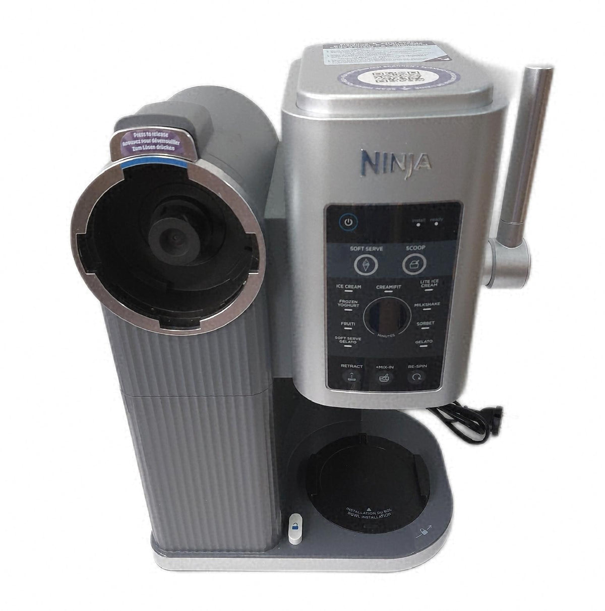 Ninja CREAMi Scoop Swirl Eismaschine 2 Behälter 13 Funktionen