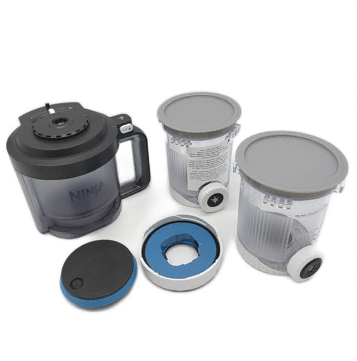 Ninja CREAMi Scoop Swirl Eismaschine 2 Behälter 13 Funktionen