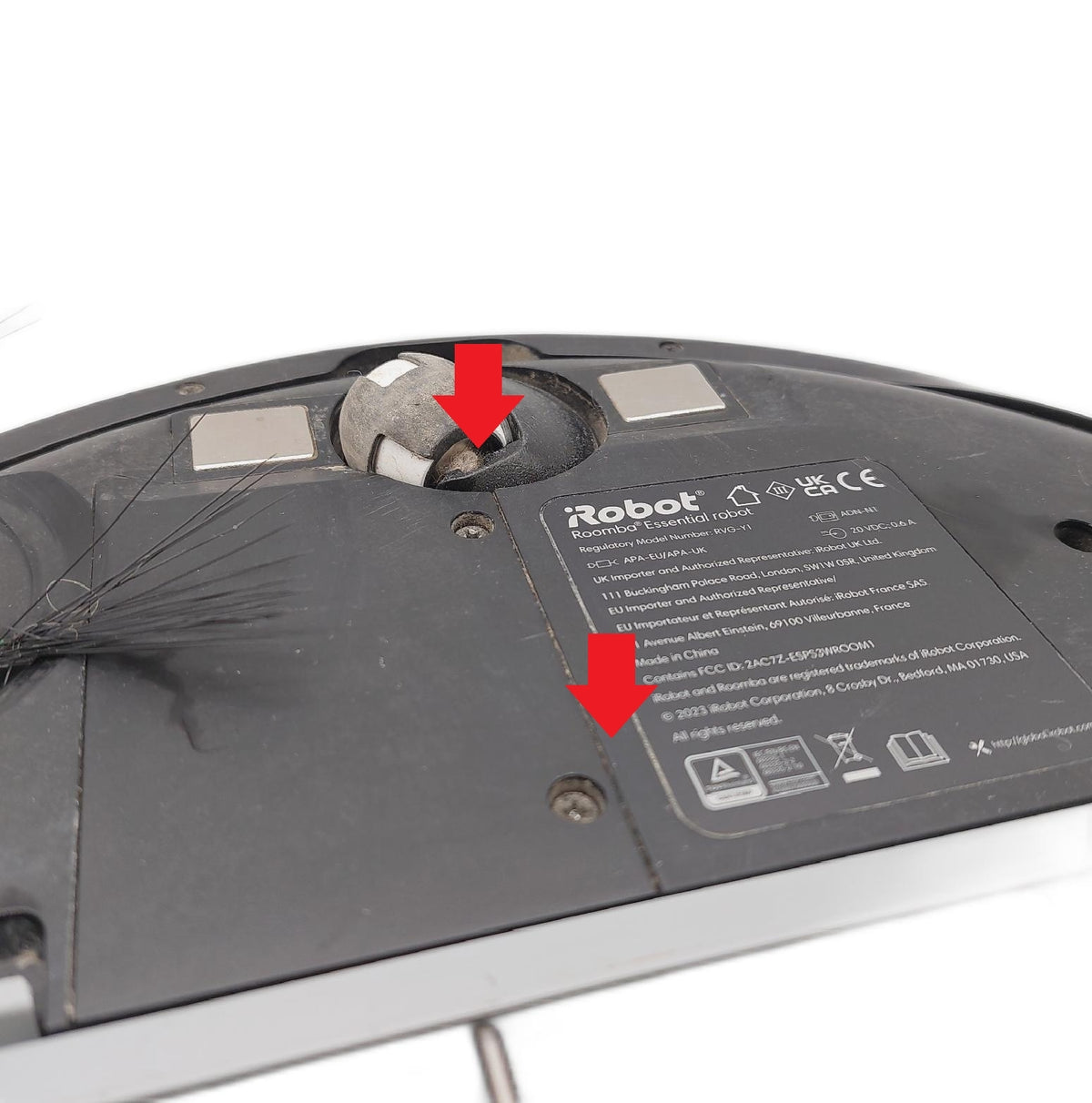 iRobot Roomba Combo Essential Saug Wischroboter Y0110 Defekt Fehlermeld