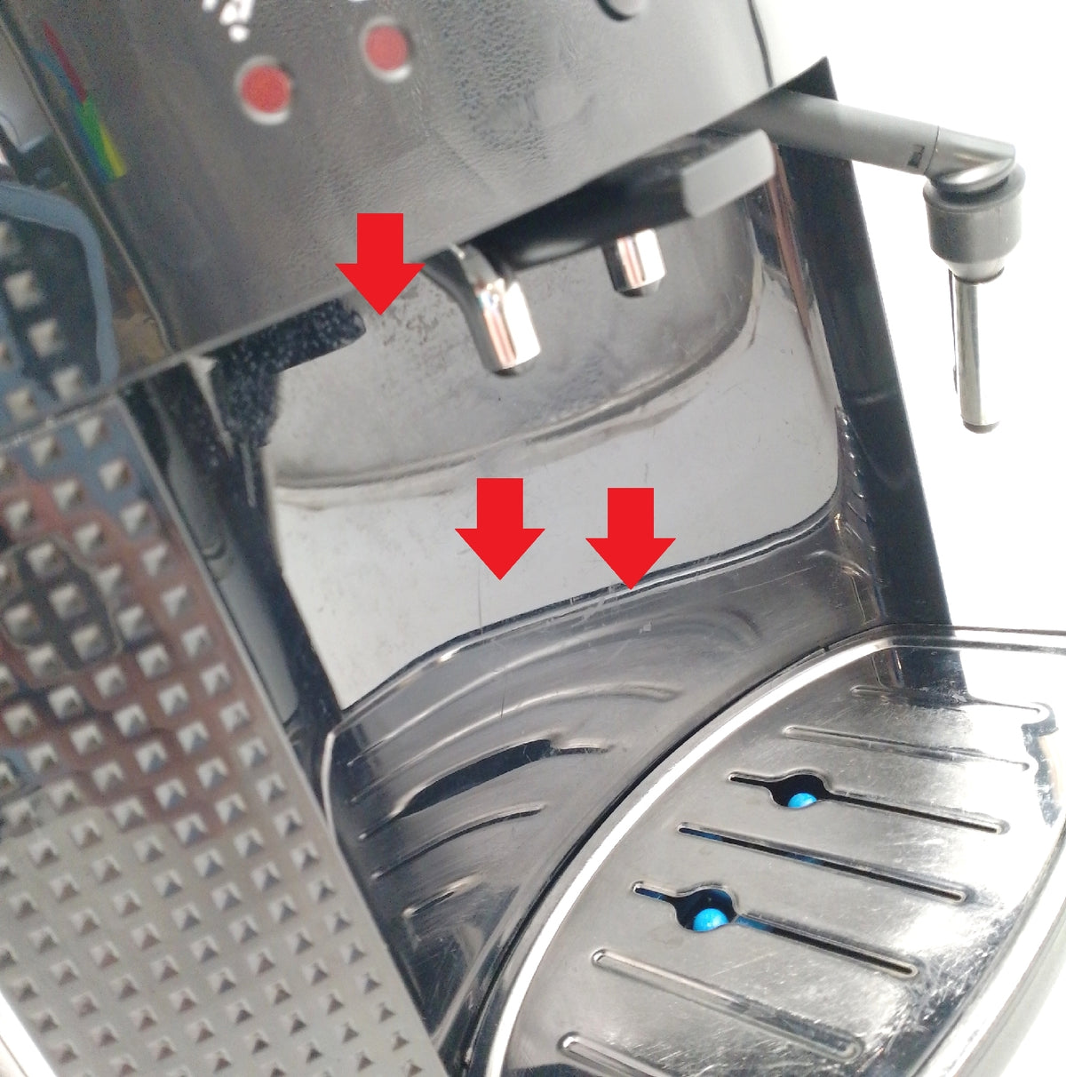 Krups B00I96M2GW Automatic Espresso Maschine mit Kaffeemuhle Gebrauchsspuren Tank