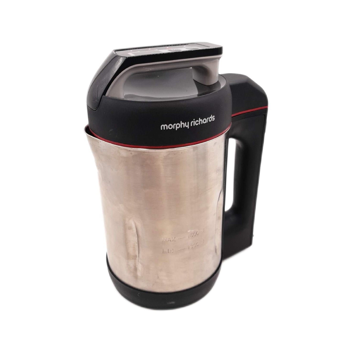 Morphy Richards Suppenkocher Küchengeräte 501014 Brushed Edelstahl Komfortabler Sa