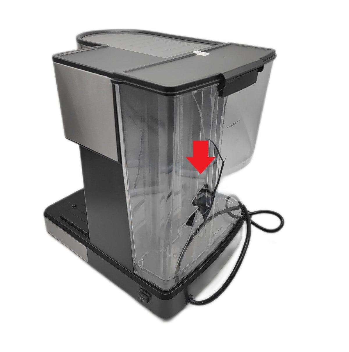 Cozeemax Kaffeemaschine Milchaufschäumer 18 l Defekt leuchtet