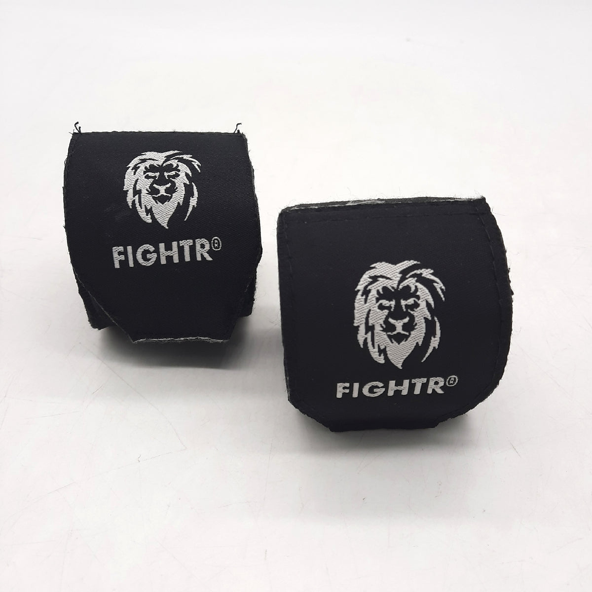 FIGHTR® Premium Boxbandagen für max. Stabilität und Sicherheit  4m halb elastische Bandage mit Daumenschlaufe für Boxen MMA Muay Thai - Box Hand Bandage Sport  Set aus 2