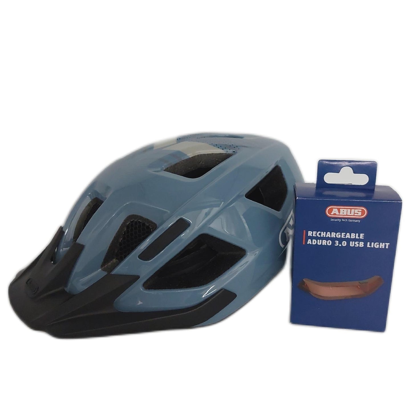 ABUS Fahrradhelm City Helm Kopfschutz Aduro 3 0 LED Sportiver stylisch für