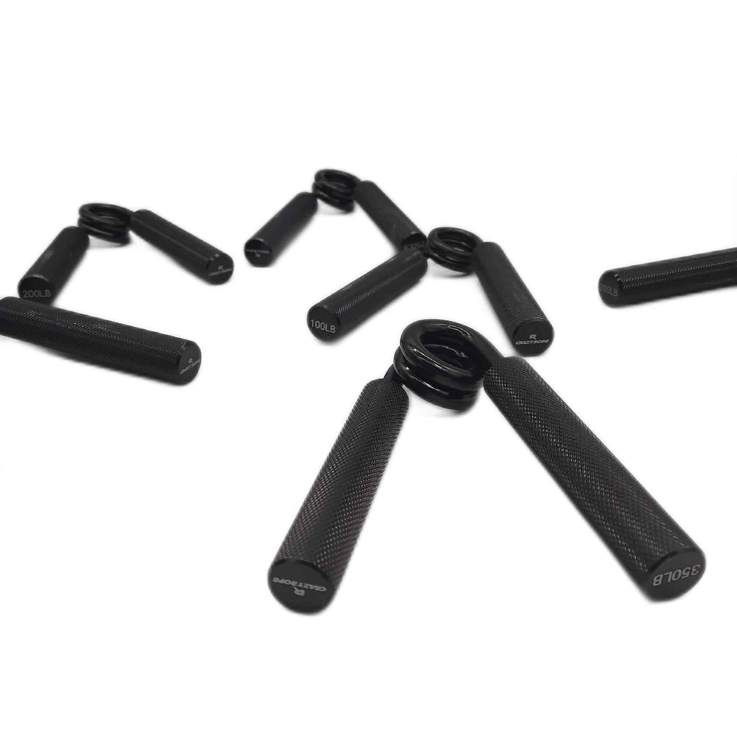 Crazyrope Griffverstärker Trainingszubehör Metall Griff 6er Pack Kraftsteigerung für effektivem Training