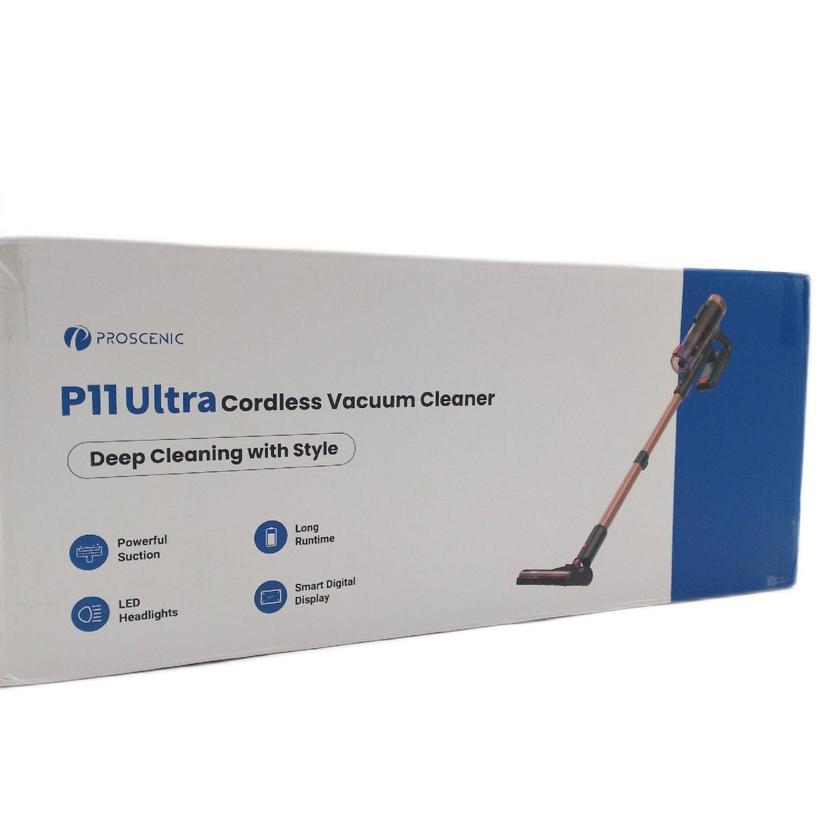 Proscenic P11 Ultra Plus Akku Besenstaubsauger 50kPa 50 Min Laufzeit 500W Leistung