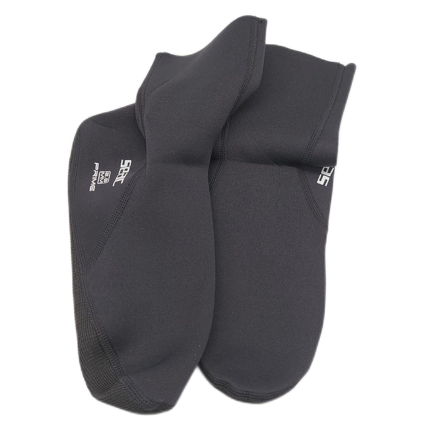 Seac Tauchsocken Wassersport Prime 2 mm Neopren nylongefüttert ideal zum Tauchen und Schwimmen