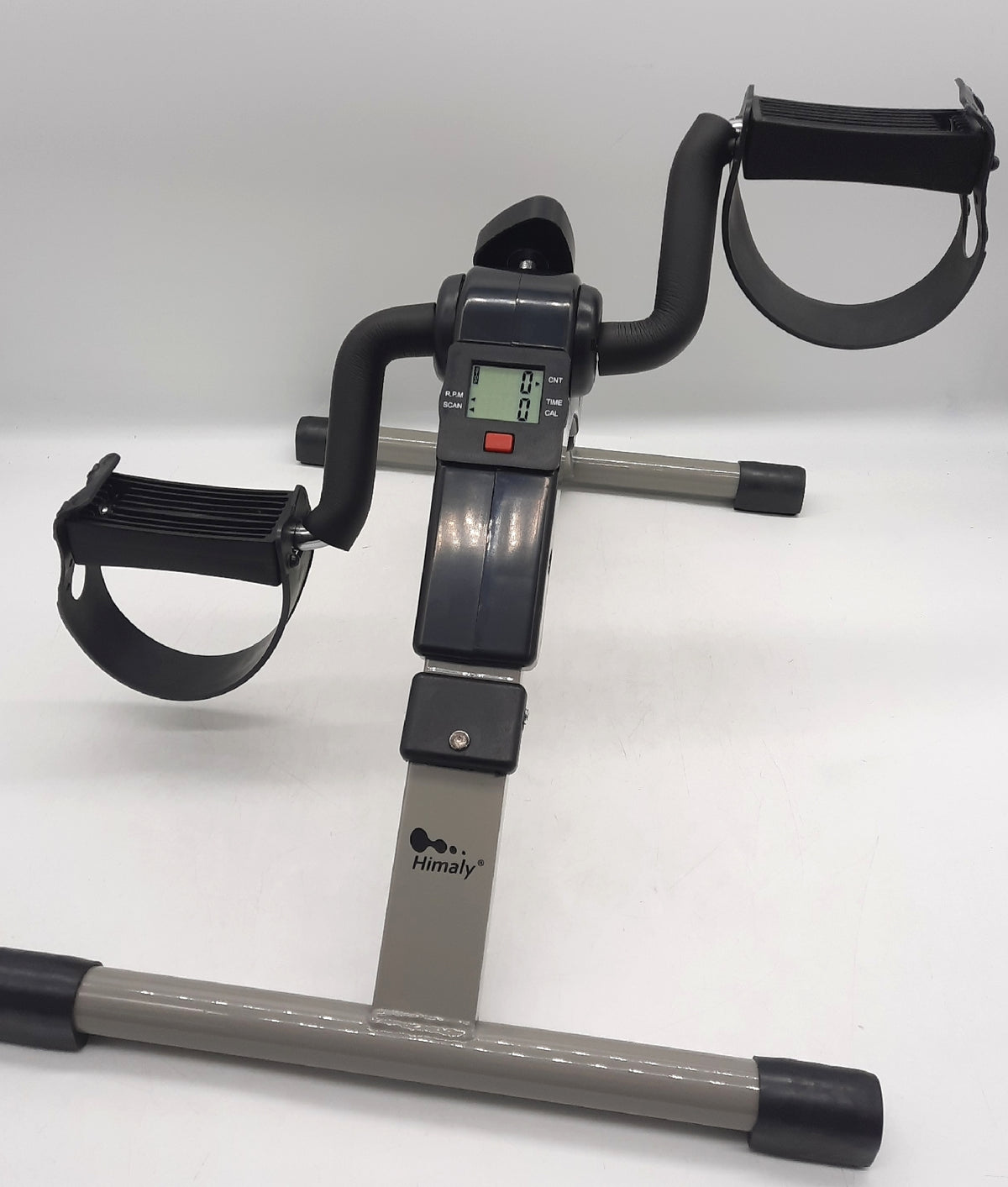 Himaly Minibike Heimtrainer Pedaltrainer mit LCD Monitor einstellbarer Widerstand Arm und Beintrainer