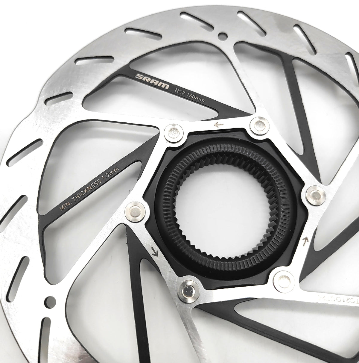 SRAM Bremsscheibe Set 2030019844 Fahrradteile Silber Radsport Zubehör