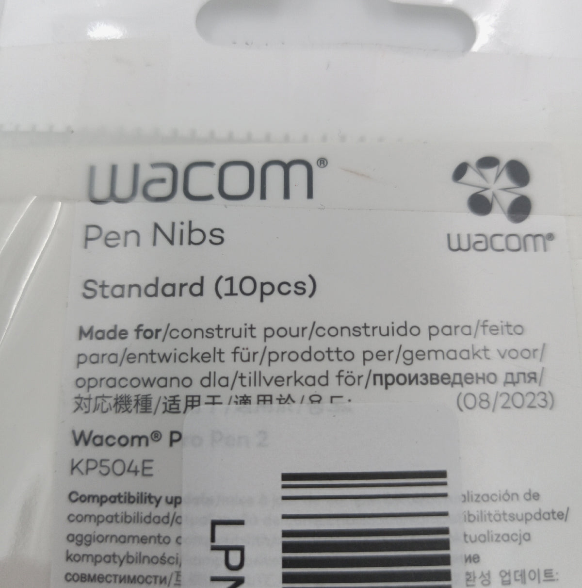 Wacom Set Ersatzspitzen Stifteingabe ACK22211 Standardspitzen schwarz Grafikdesign Zubehör